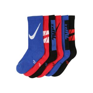 Nike Sportswear Ponožky 'Nike Everyday'  tmavě modrá / červená / černá / bílá