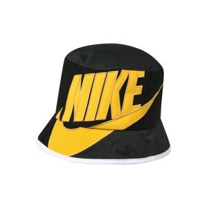 Nike Sportswear Klobouk  černá / žlutá