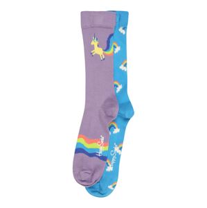 Happy Socks Ponožky  mix barev / světle fialová / nebeská modř / bílá