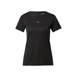 Tommy Sport Funkční tričko  černá / bílá / červená / noční modrá