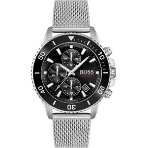 BOSS Black Analogové hodinky  stříbrná / černá