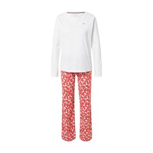 Tommy Hilfiger Underwear Pyjama  bílá / červená / šedá / námořnická modř / béžová