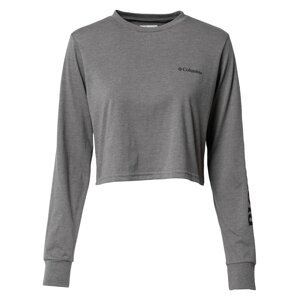 COLUMBIA Funkční tričko 'North Cascades'  šedý melír / černá