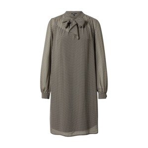Esprit Collection Košilové šaty  světle šedá / světle hnědá / tmavě hnědá