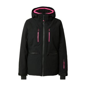 KILLTEC Sportovní bunda  černá / světle růžová