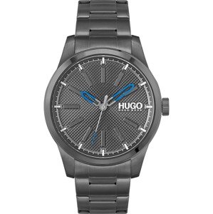 HUGO Analogové hodinky modrá / šedá