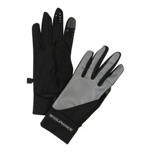 ENDURANCE Sportovní rukavice 'Mingus'  šedá / černá