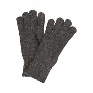 ONLY Prstové rukavice 'LERKE'  tmavě šedá