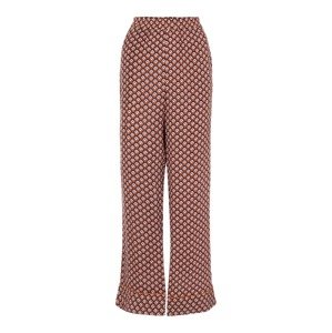 Y.A.S Pyžamové kalhoty  černá / bílá / světle růžová / nažloutlá