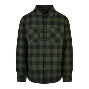 Urban Classics Košile  zelená / černá