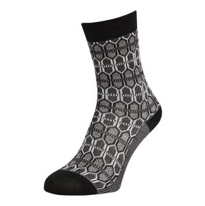 FALKE Ponožky  černá / bílá