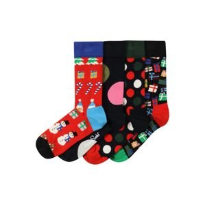 Happy Socks Ponožky 'Bonanza'  červená / černá / modrá / mix barev
