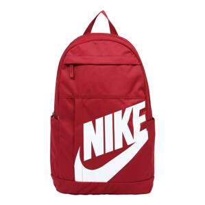 Nike Sportswear Batoh 'Elemental'  červená / bílá