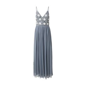 LACE & BEADS Společenské šaty 'Avon'  námořnická modř / bílá