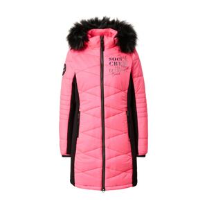 Soccx Zimní bunda  pink / černá