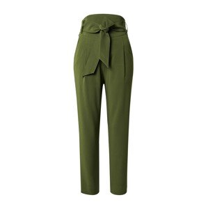 Custommade Kalhoty se sklady v pase 'Pinja'  zelená