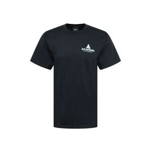 HUF T- Shirt  černá / bílá / azurová