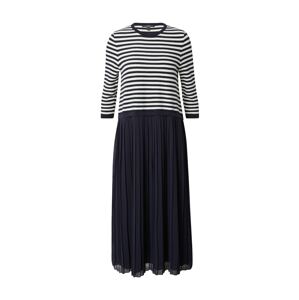 Esprit Collection Šaty  námořnická modř / bílá
