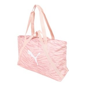 PUMA Sportovní taška  růžová / bílá / růže