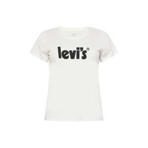 Levi's® Plus Tričko  bílá / černá