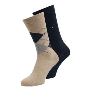 Tommy Hilfiger Underwear Punčochy & ponožky  béžová / námořnická modř / šedá / bílá / červená