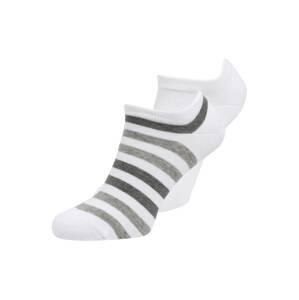 Tommy Hilfiger Underwear Ponožky  bílá / šedá / tmavě šedá