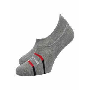 Tommy Hilfiger Underwear Punčochy & ponožky  červená / bílá / šedý melír / černá