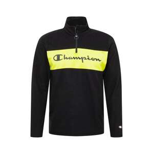 Champion Authentic Athletic Apparel Sportovní svetr  černá / svítivě žlutá / bílá / červená