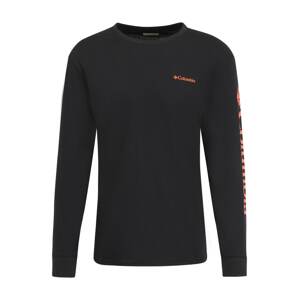 COLUMBIA Funkční tričko 'North Cascades'  černá / oranžová