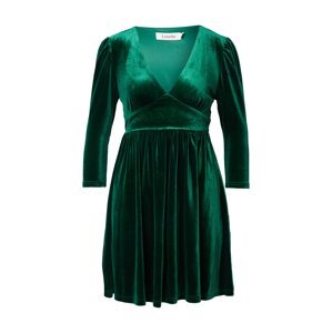 Louche Koktejlové šaty 'ANNALISE'  tmavě zelená