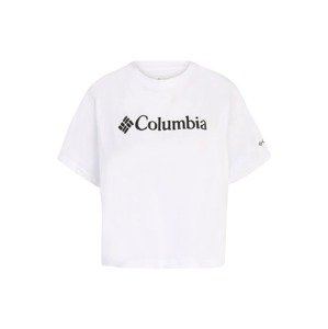 COLUMBIA Tričko černá / bílá