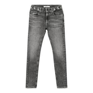 Calvin Klein Jeans Džíny 'CONCRETE'  šedá džínová / bílá