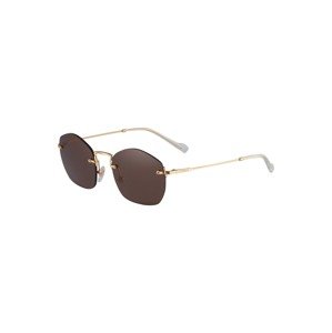 VOGUE Eyewear Sluneční brýle  hnědá / zlatá / průhledná