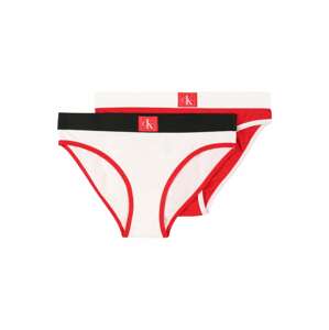 Calvin Klein Underwear Spodní prádlo  červená / přírodní bílá / černá