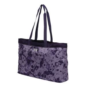 UNDER ARMOUR Sportovní taška  šeříková / tmavě fialová / bílá