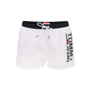 Tommy Hilfiger Underwear Plavecké šortky  červená / černá / bílá