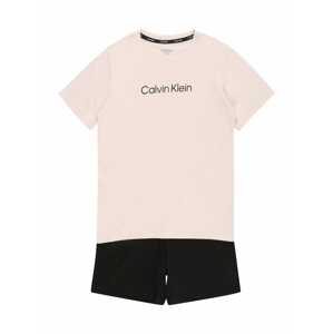 Calvin Klein Underwear Pyžamo  tělová / černá