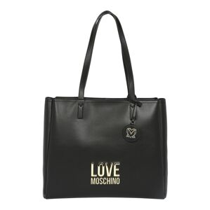 Love Moschino Nákupní taška  černá / zlatá
