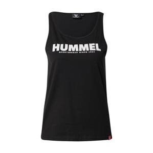 Hummel Sportovní top 'Legacy'  černá / bílá