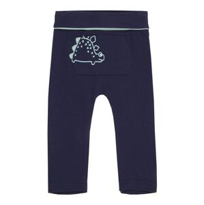 BLUE SEVEN Kalhoty  námořnická modř / mátová