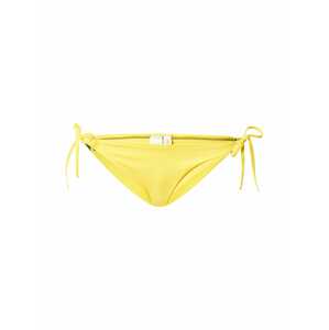 Calvin Klein Swimwear Spodní díl plavek žlutá / černá / bílá