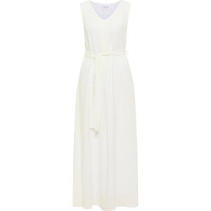 usha WHITE LABEL Společenské šaty 'Lynnea' barva bílé vlny