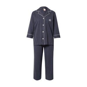 Lauren Ralph Lauren Pyžamo  námořnická modř / bílá