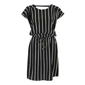 Vero Moda Tall Letní šaty 'SASHA'  černá / bílá