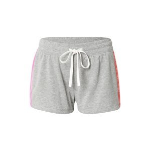 PJ Salvage Pyžamové kalhoty  šedý melír / světle fialová / korálová