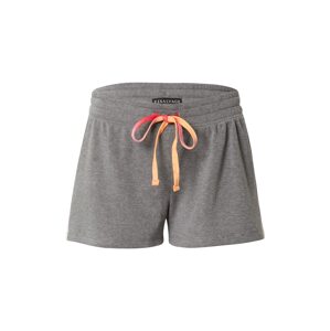 PJ Salvage Pyžamové kalhoty  šedý melír / broskvová / světle růžová / červená / bílá