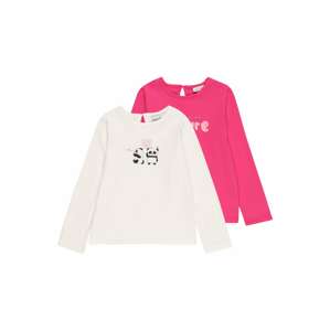 OVS Tričko  pink / bílá / růžová / černá / azurová