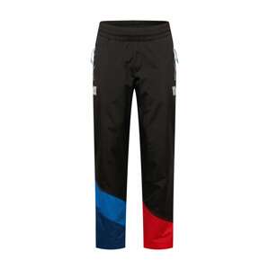 PUMA Sportovní kalhoty  černá / modrá / červená / bílá