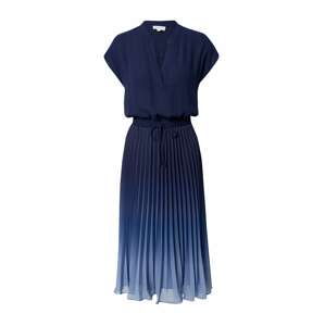 Maison 123 Košilové šaty 'NADIA'  marine modrá / kouřově modrá