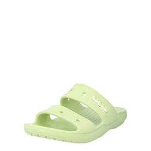 Crocs Plážová/koupací obuv  světle zelená